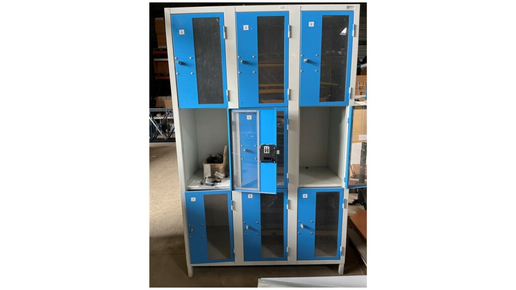 casier monnayeur occasion 9 portes prix départ Pommerieux (dpt.53) : 300 HT
