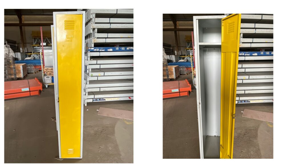 vestiaire industrie propre 1 porte occasion PRIX 50€ HT l'unité